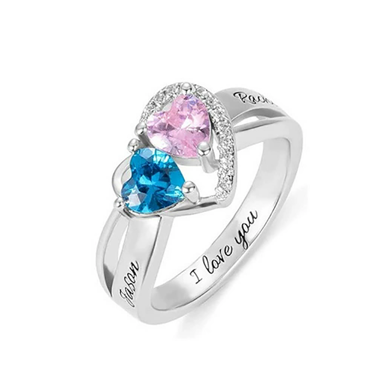 Custom Engraved Name Ring Pers - đánh giá và giá Initial Ring Custom