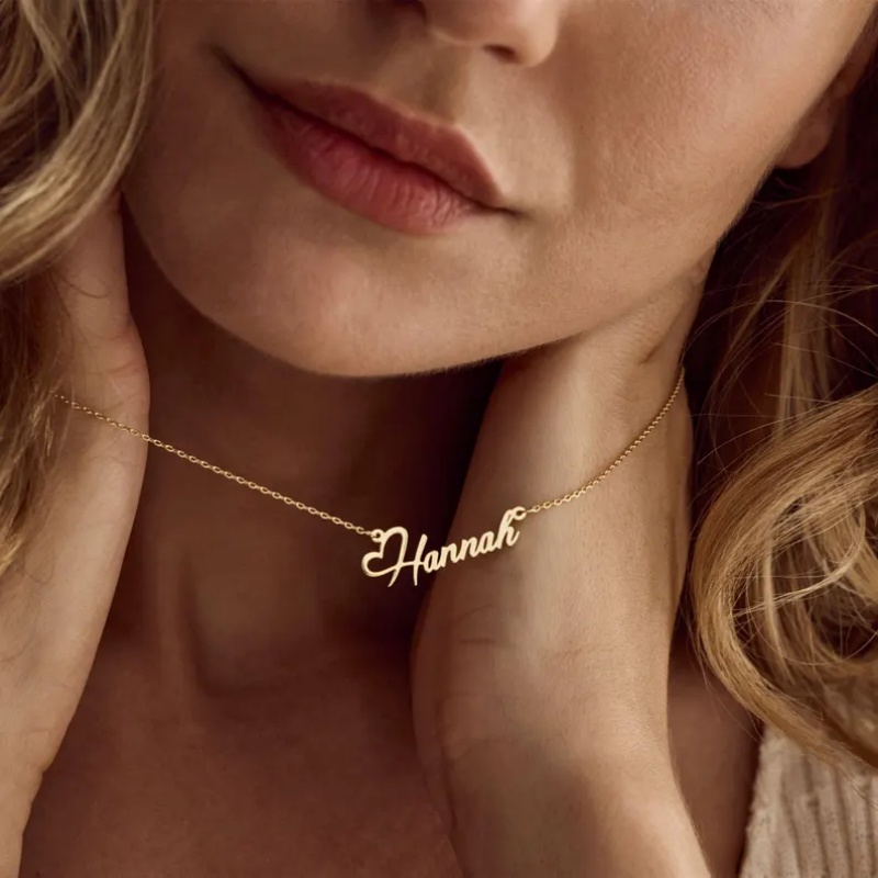 Custom Name Heart Necklace For - đánh giá và giá Birth Flower Necklace