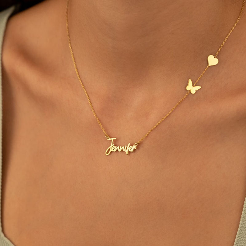 Personalized Customized Butter - đánh giá và giá Birth Flower Necklace