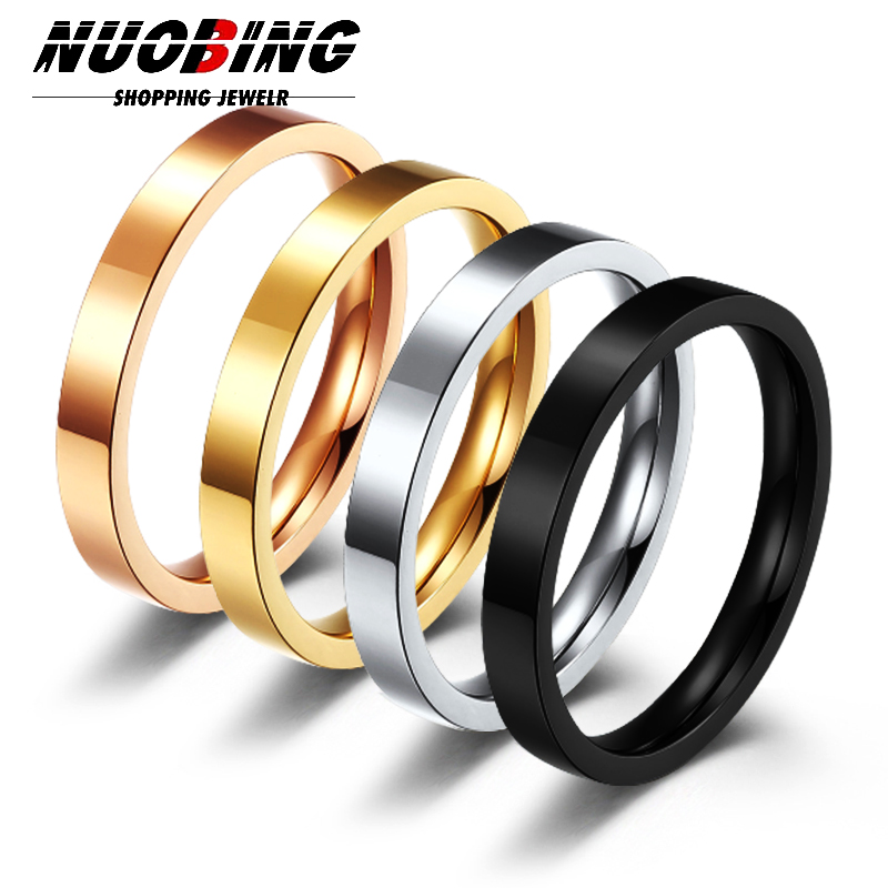 3MM Classic Simple 316L Stainl - đánh giá và giá Initial Ring Custom