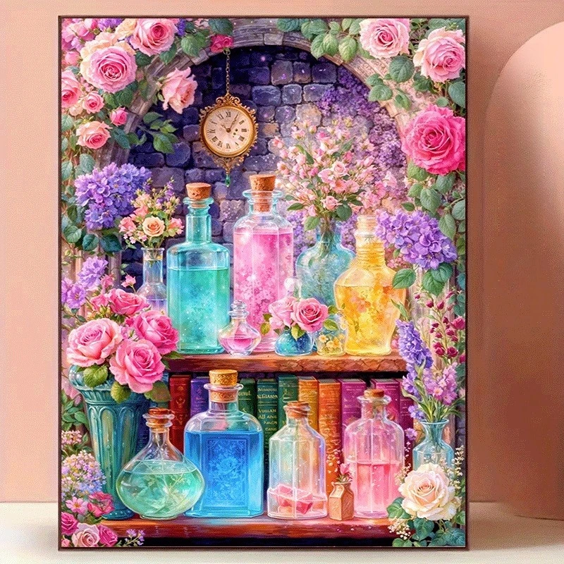 Diamond Painting Colorful Flow - đánh giá và giá Photo Mosaic Print