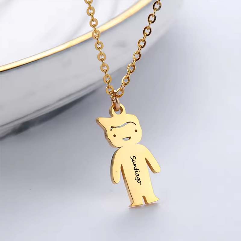 Custom Stainless Steel Family  - đánh giá và giá Birth Flower Necklace